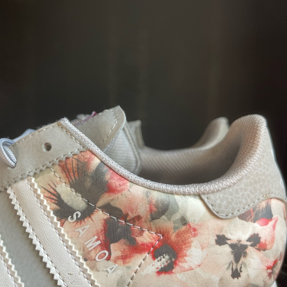 Floral sneakers